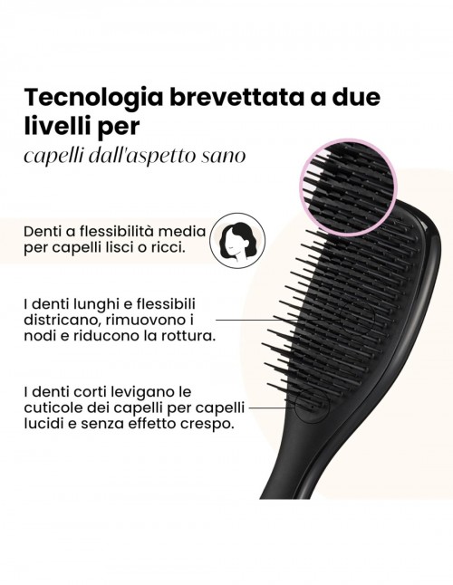 Tangle teezer the wet detangler black
